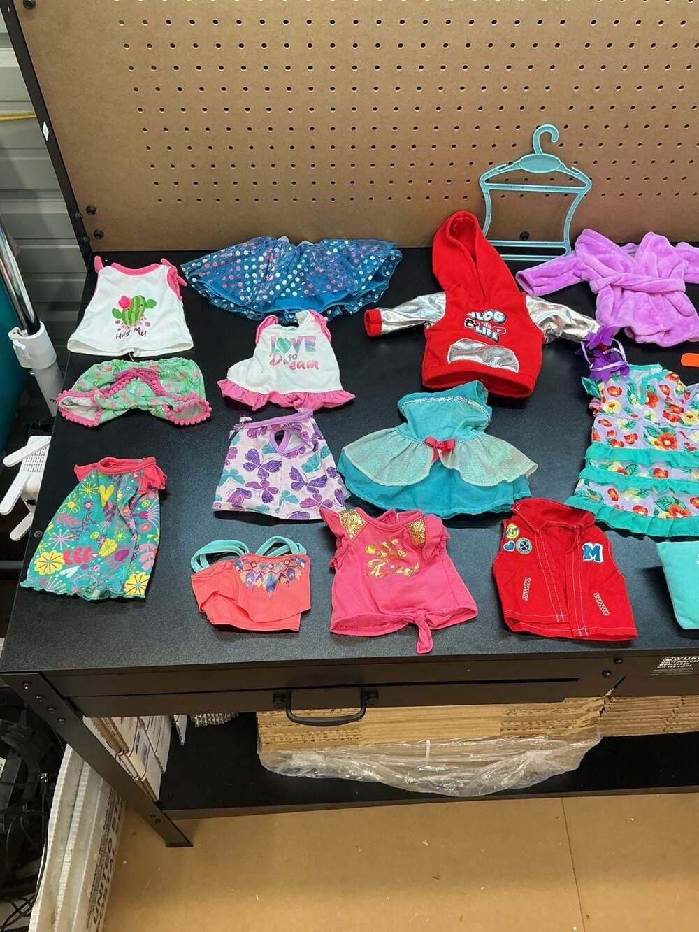 Doll Clothing Lot Outfits Dresses Accessories and Diapers